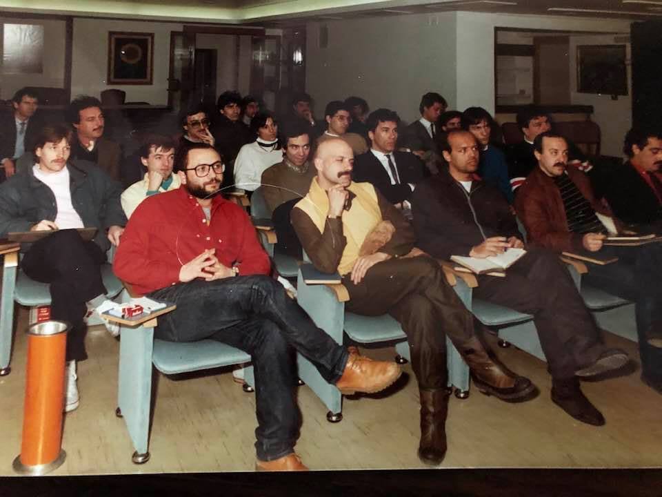 I Capigruppo dell'Associazione Italiana Disk Jockey (AID) con Sasà Capobianco, direttore del gruppo campano per oltre quindici anni